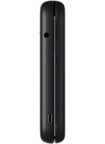 2660 Flip Dual Sim Feature Phone Blue 48MB RAM 128MB 4G - International Version in Black Color
