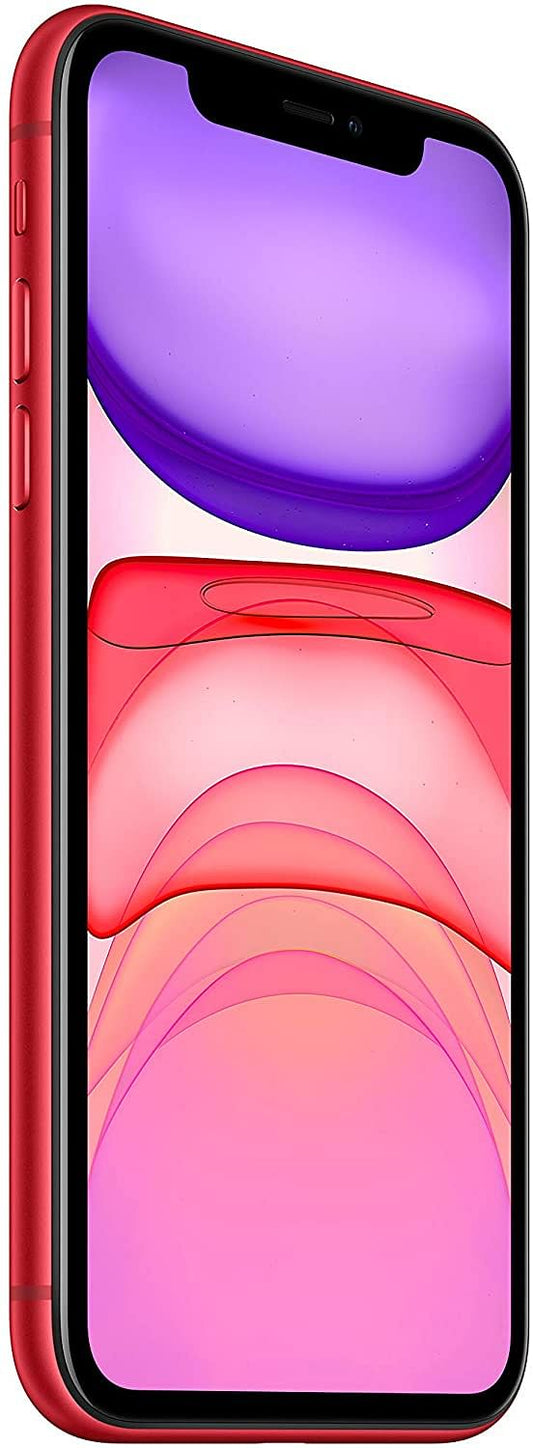 Renewed - iPhone 11 Red 128GB 4G LTE (2020 - Slim Packing)